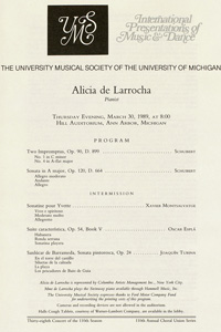 Program Book for 03-30-1989