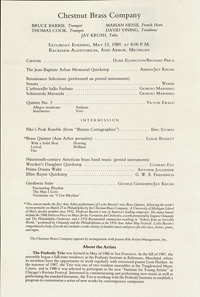 Program Book for 05-12-1989