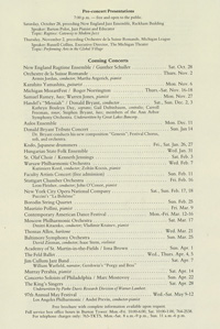 Program Book for 10-27-1989