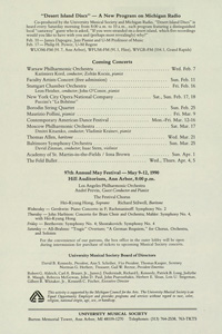 Program Book for 02-03-1990
