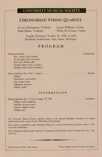 Program Book for 10-16-1990