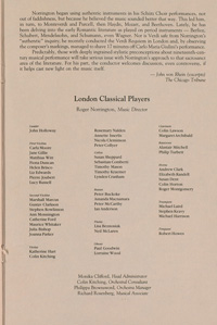 Program Book for 10-25-1990