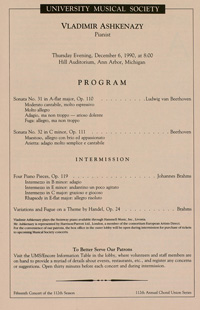 Program Book for 12-06-1990