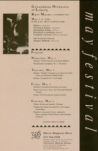 Program Book for 03-14-1991