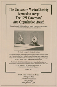 Program Book for 10-27-1991
