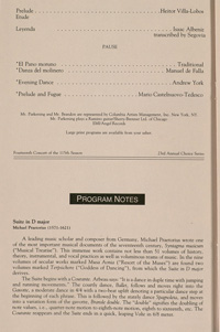 Program Book for 11-03-1993
