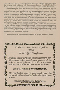 Program Book for 12-11-1993