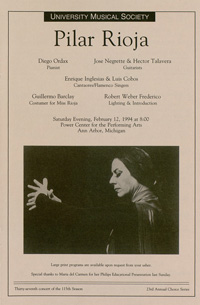 Program Book for 02-12-1994