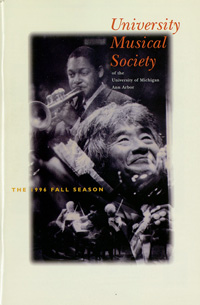 Program Book for 10-25-1996