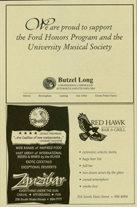 Program Book for 04-26-1997