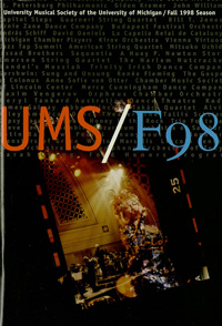 Program Book for 09-27-1998