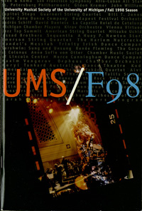 Program Book for 11-08-1998