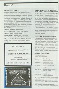 Program Book for 02-14-1999