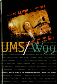 Program Book for 03-12-1999