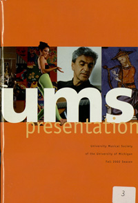 Program Book for 10-31-2002