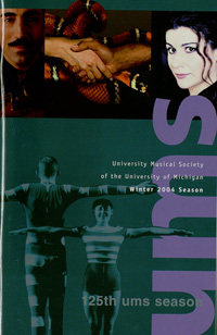 Program Book for 03-12-2004