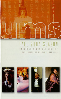 Program Book for 09-23-2004