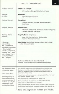 Program Book for 02-22-2006
