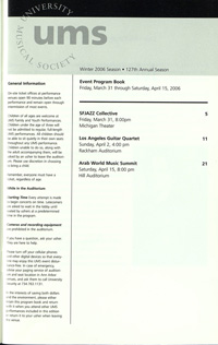 Program Book for 04-02-2006