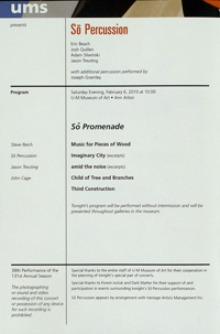 Program Book for 02-06-2010