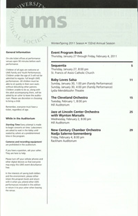 Program Book for 02-04-2011