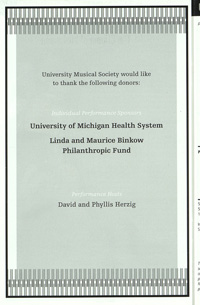 Program Book for 02-24-2011