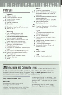 Program Book for 04-09-2011