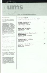 Program Book for 03-10-2012